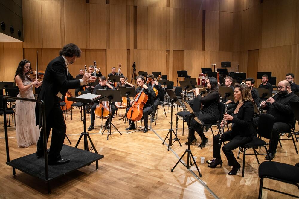 Nastup CSO na otvaranju sezone Muzičkog centra Crne Gore, Foto: Đorđe Cmiljanić