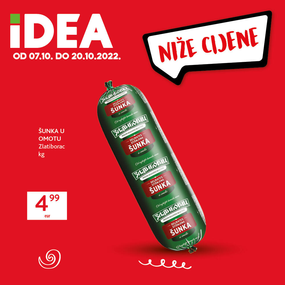 <p>Niže cijene za veću uštedu čekaju vas u IDEA prodavnicama</p>