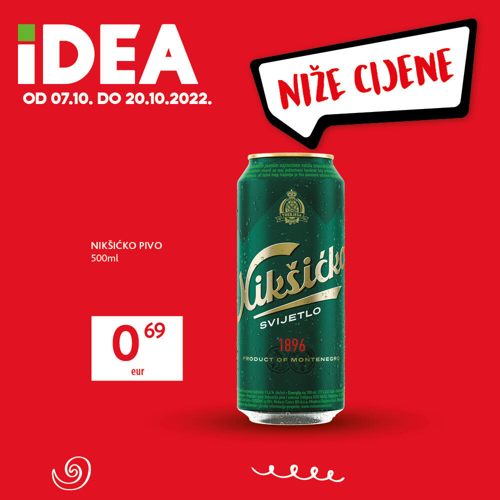 <p>Niže cijene za veću uštedu čekaju vas u IDEA prodavnicama</p>