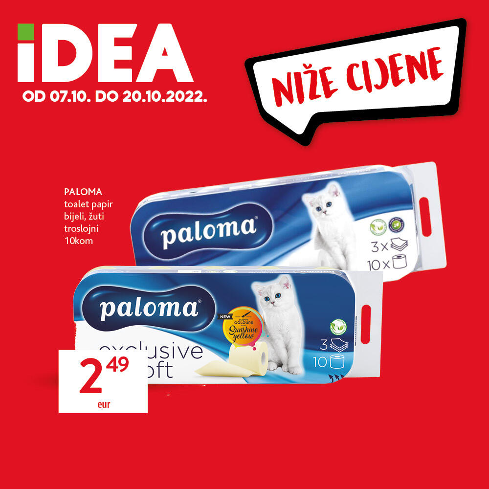 <p>Niže cijene za veću uštedu čekaju vas u IDEA prodavnicama</p>