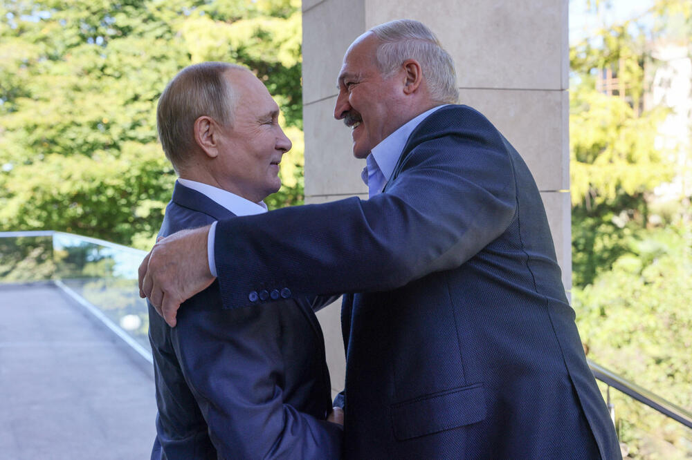 Vladimir Putin i Aleksandar Lukašenko, Foto: Reuters