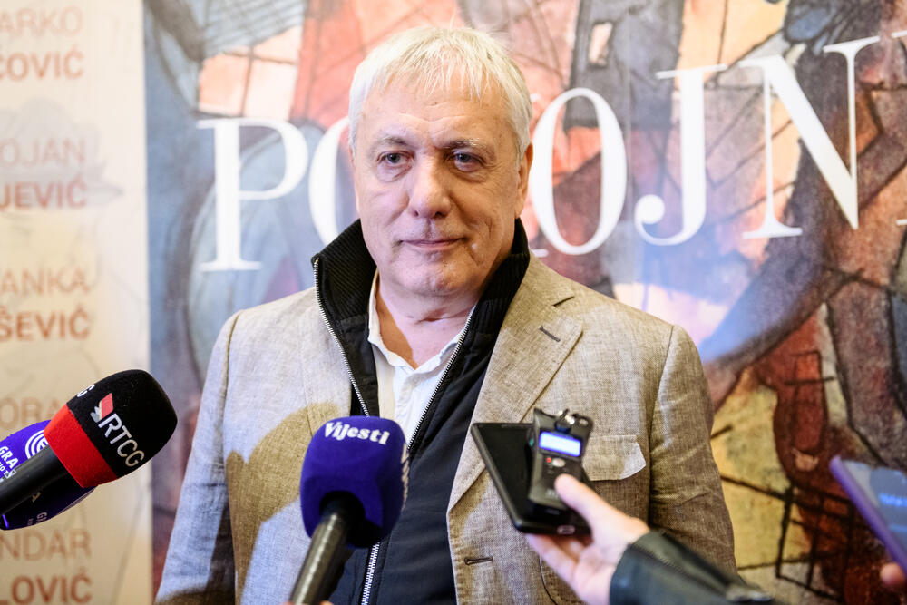 Egon Savin nakon premijere u Podgorici