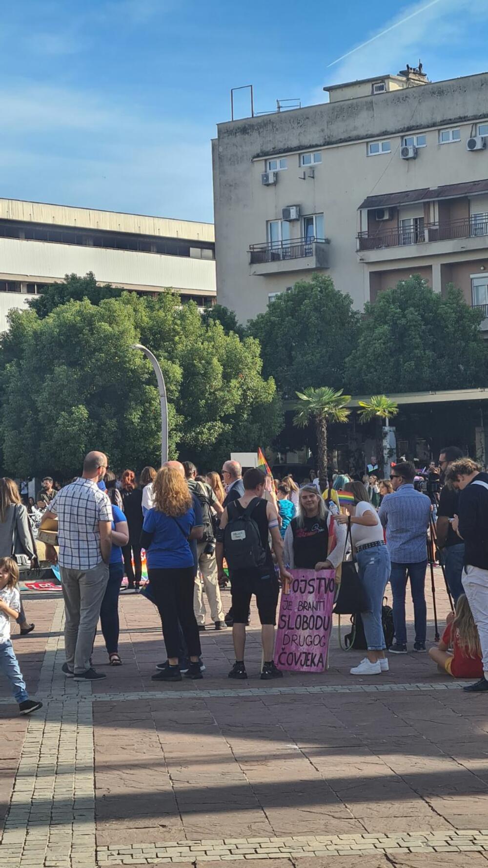 <p>Povorka prošetala od Trga nezavisnosti preko Ulice slobode, bulevarom Svetog Petra Cetinjskog, a nakon toga Bokeškom, ulicama Marka Miljanova, Novaka Miloševa, nazad do gradskog trga</p>