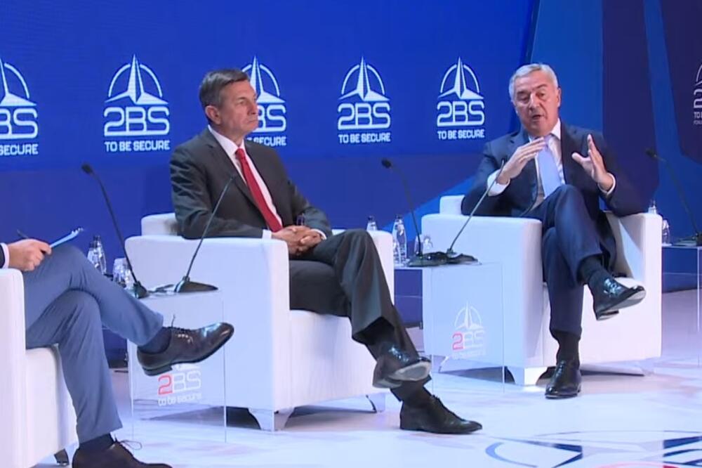 Pahor i Đukanović, Foto: Screenshot