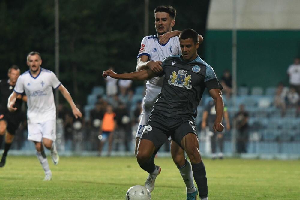 Sa meča Petrovac - Budućnost (4:2) u prvom krugu sezone, Foto: FSCG