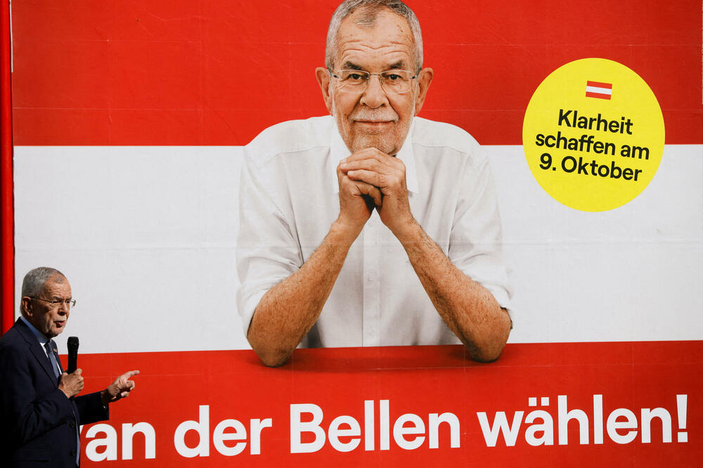 Ostaje predsjednik Austrije: Van der Belen tokom izborne kampanje, Foto: Reuters