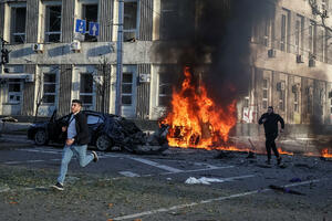 Potresne scene na ulicama Kijeva