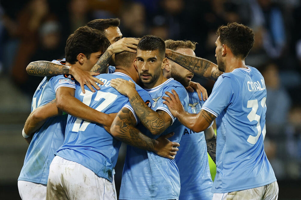 Fudbaleri Lacija, Foto: Reuters