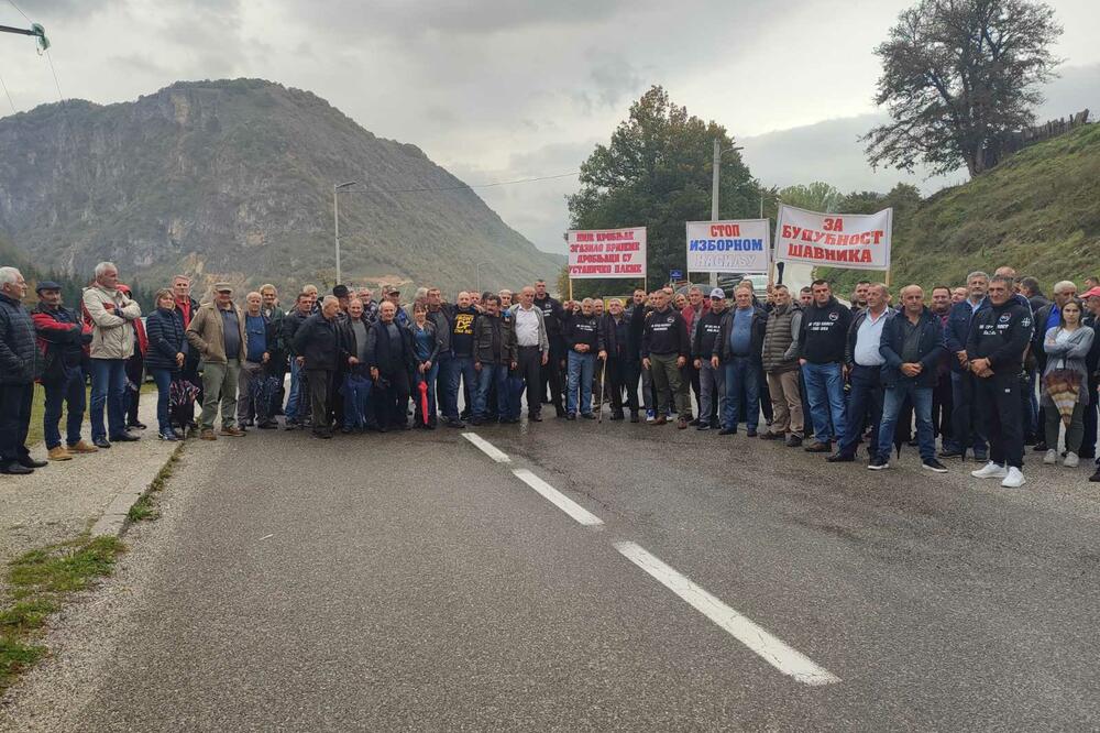 Sa protesta, Foto: Svetlana Mandić