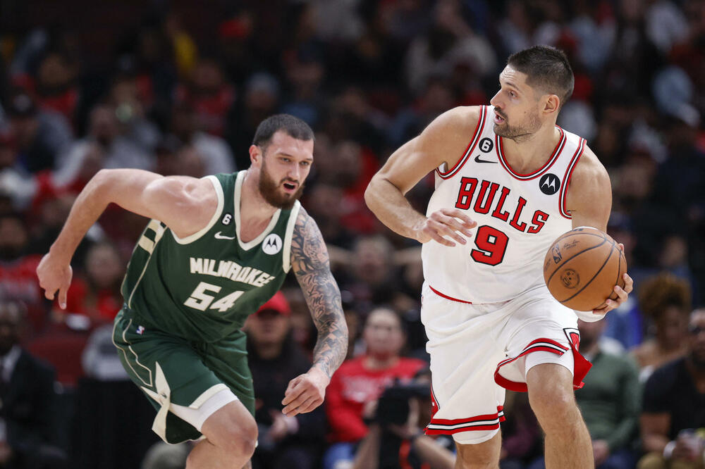 Vučević na meču sa Baksima, Foto: USA TODAY Sports