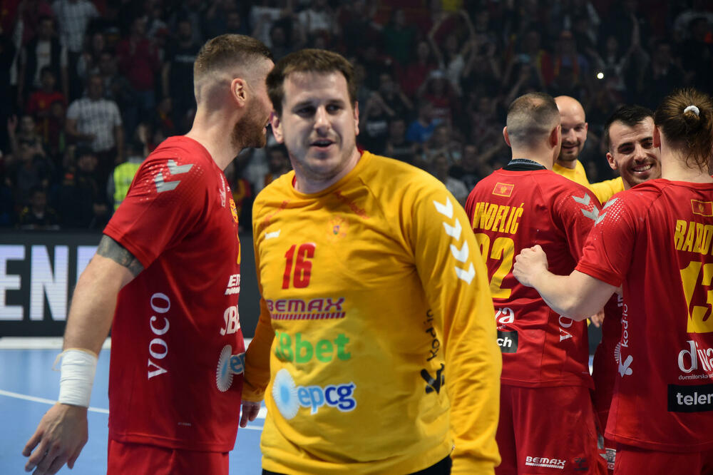 Ministar odbrane: Nebojša Simić nakon pobjede nad Grčkom u baražu za Svjetsko prvenstvo, Foto: Luka Zeković