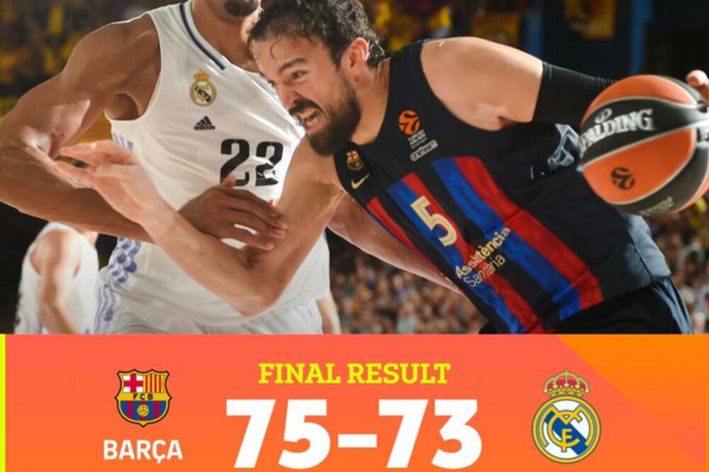 Barselona izdržala nalet viceprvaka Evrfope u finišu, Foto: twitter/euroleague