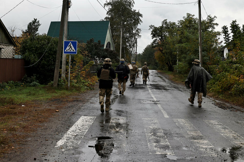 Ukrajinski vojnici u gradu Jarova u Donjeckoj oblasti, Foto: Reuters