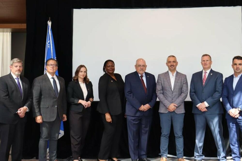 Sa sastanka, Foto: Twitter/Uprava policije