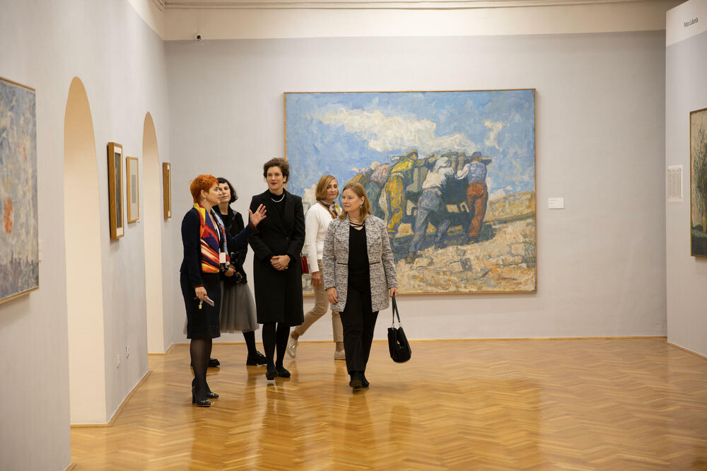 Vlaović i Rajzing Rajnke, Foto: Ministarstvo kulture i medija