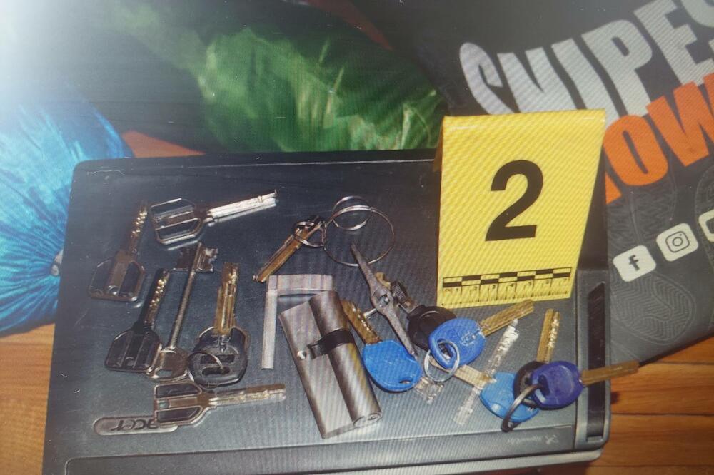 Ukradeni predmeti, Foto: Uprava policije