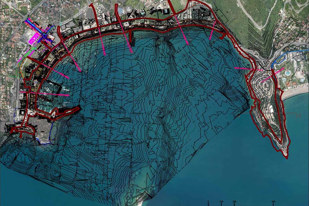 Animacija trase šetališta, Foto: Opština Budva