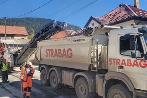 Pljevlja: Počelo asfaltiranje ulica nakon okončanja tendera