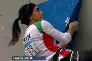 Iranska sportistkinja: Hidžab je slučajno spao tokom takmičenja