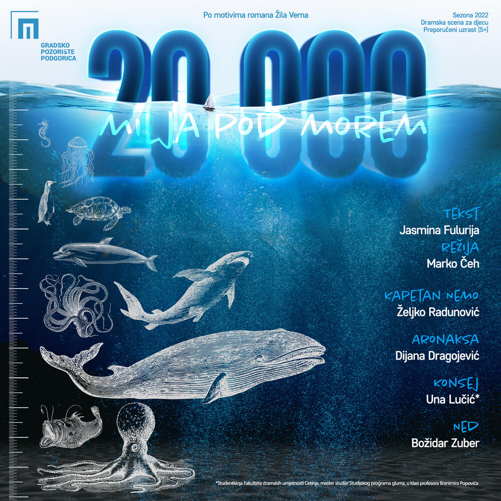 Predstava 20.000 milja pod morem, 20.000 milja pod morem