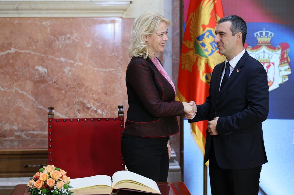 Đurović i Orlić, Foto: Skupština Crne Gore