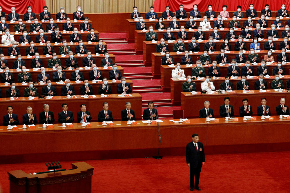 Si Đinping na ceremoniji otvaranja kongresa partije, Foto: Rojters