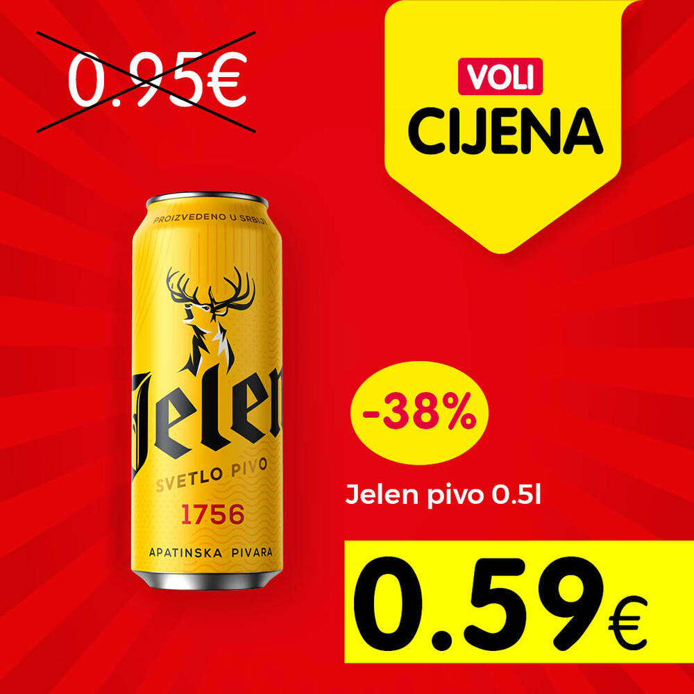 <p>Svratite u obližnji VOLI ili Naš diskont market i obavite najpovoljniju kupovinu</p>