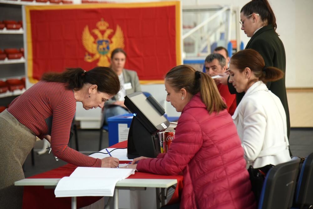 Detalj sa izbora u Podgorici, Foto: Boris Pejović