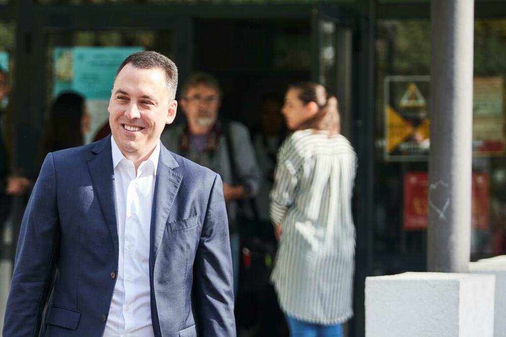 Vuković nakon današnjeg glasanja, Foto: Mediabiro
