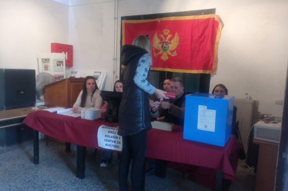 Sa jednog od birališta u Kolašinu, Foto: Dragana Šćepanović