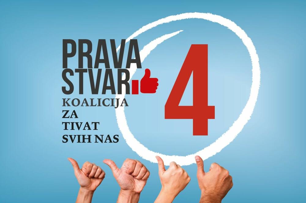 Foto: Prava stvar, Koalicija Za Tivat svih nas