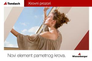 Tondach krovni prozori za svijetla potkrovlja
