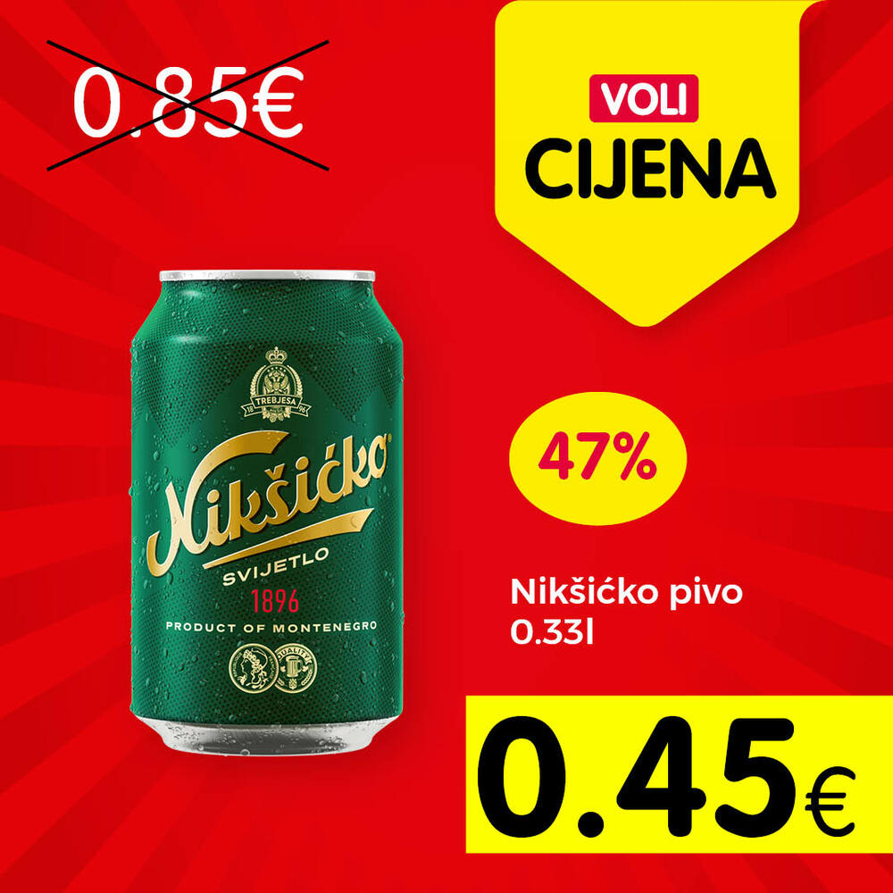 <p><strong><em>U svim VOLI i Naš diskont marketima</em></strong></p>