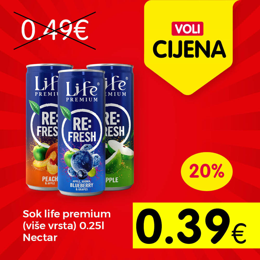 <p><strong><em>U svim VOLI i Naš diskont marketima</em></strong></p>