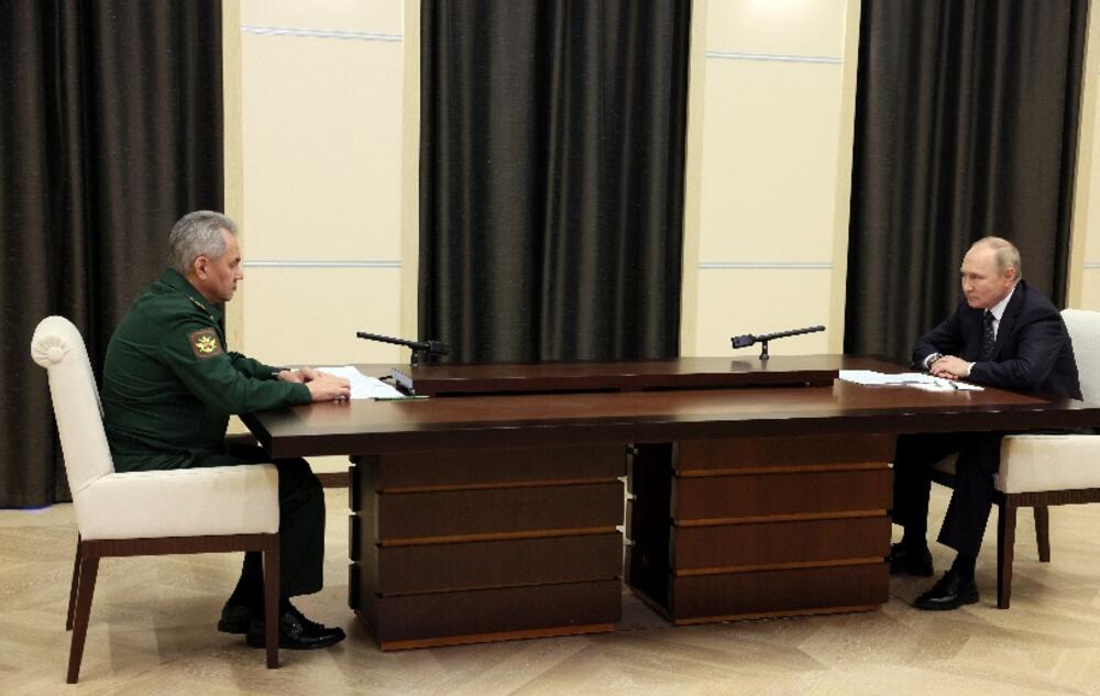 Putin i Šojgu u rezidenciji Novo-Ogarjovo 