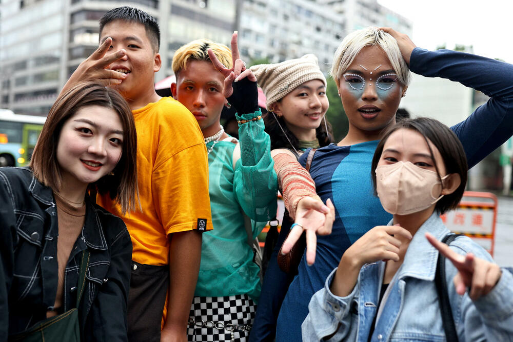 <p>Tajvan je na čelu rastućeg pokreta za LGBTQ prava u Aziji, a 2019. godine našao se na prvom mjestu u regionu nakon legalizacije gej brakova</p>