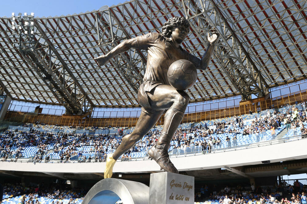 Maradonina statua, Foto: Reuters