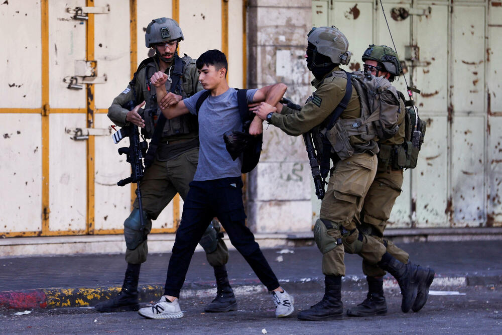 Privođenje Palestinca u Hebronu