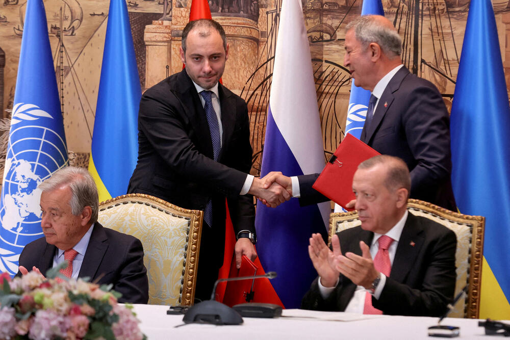 Sa potpisivanja sporazuma u julu u Istanbulu