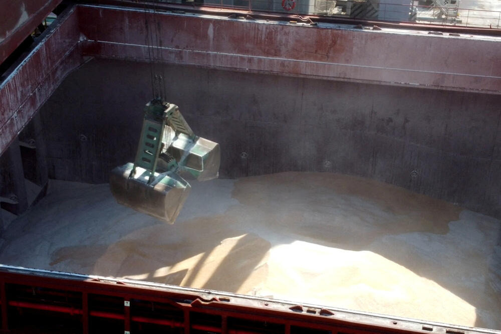 Istovar žita iz Ukrajine u italijanskoj luci i Raveni u avgustu, Foto: Rojters