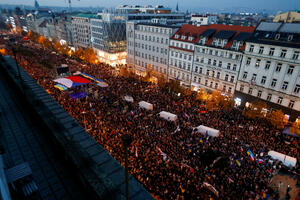 Protesti u Pragu protiv ekstremizma