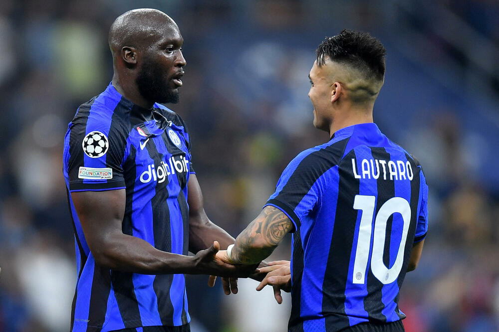 Lukaku sa Martinesom, Foto: Reuters