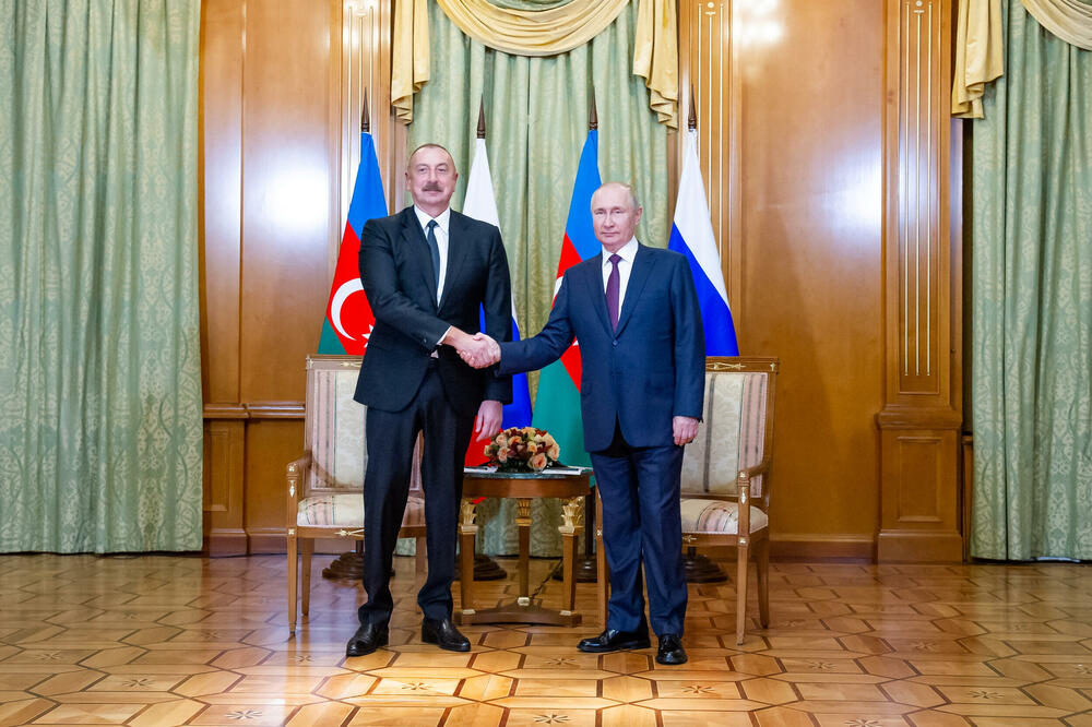 Putin i Alijev u Sočiju, Foto: Rojters
