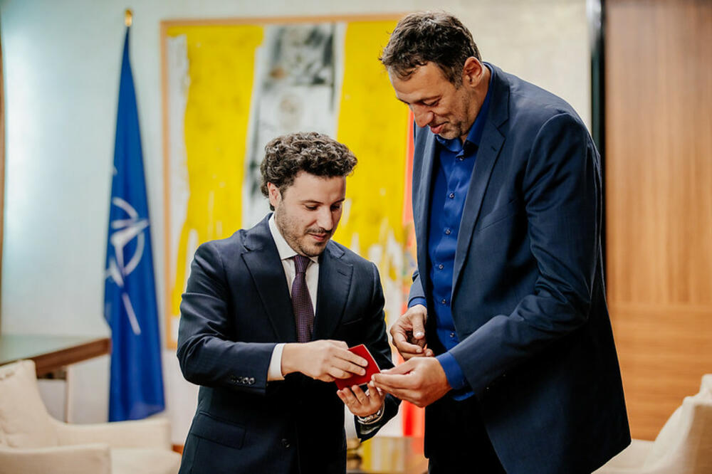 Abazović i Divac, Foto: Vlada Crne Gore