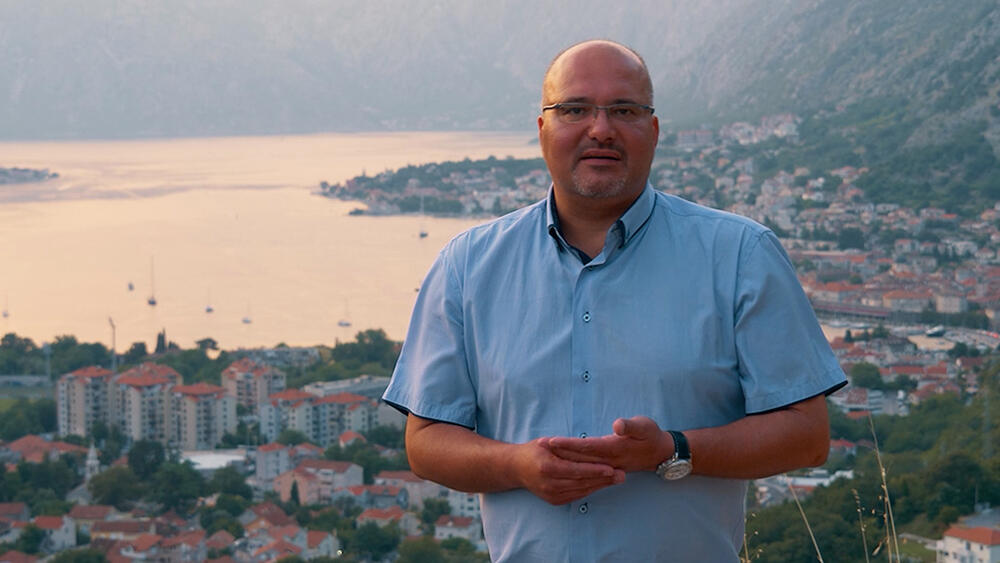 Siniša Luković, jedan od autora serije 'Boka pomorska'