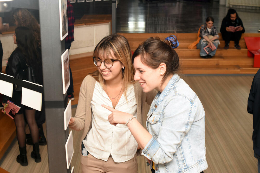 Sa otvaranja izložbe u Podgorici 