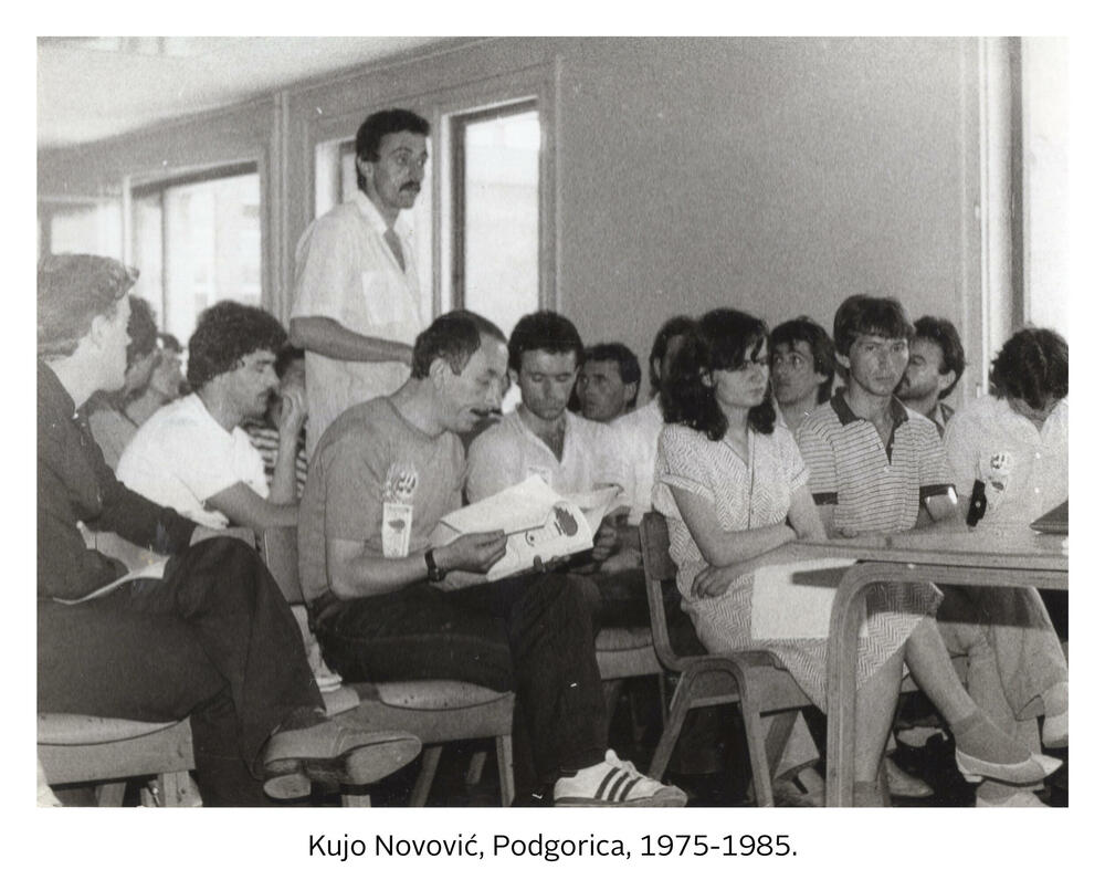 Fotografija iz Podgorice, Kujo Novović 1975-1985 