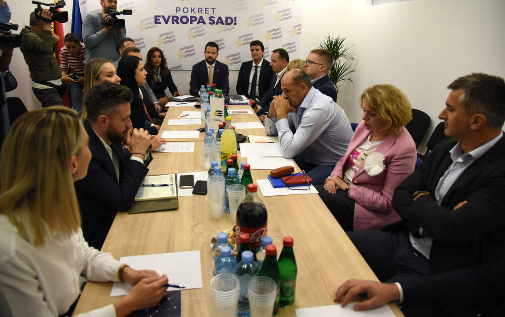 <p>Sastanak organizovan na inicijativu nosioca liste Pokreta Evropa sad Jakova Milatović</p>