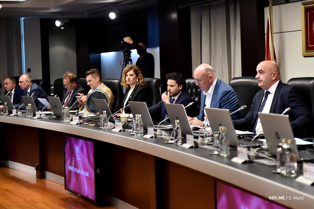 Sa sjednice Vlade, Foto: Vlada Crne Gore