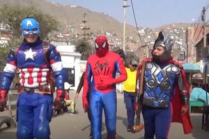 Policajci kao Marvelovi likovi: Spajdermen, Kapetan Amerika, Tor i...
